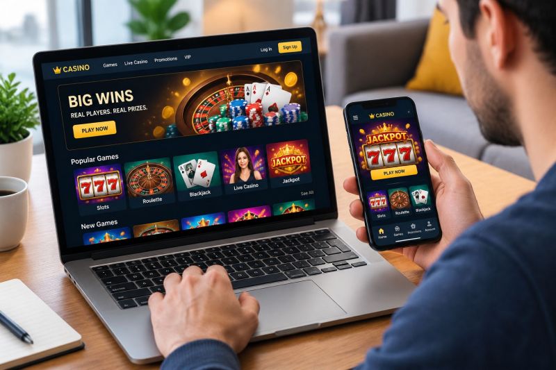 selección de maquinaria de un casino