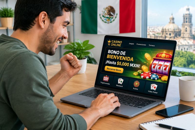 cuatro fotos una palabra calculadora y casino